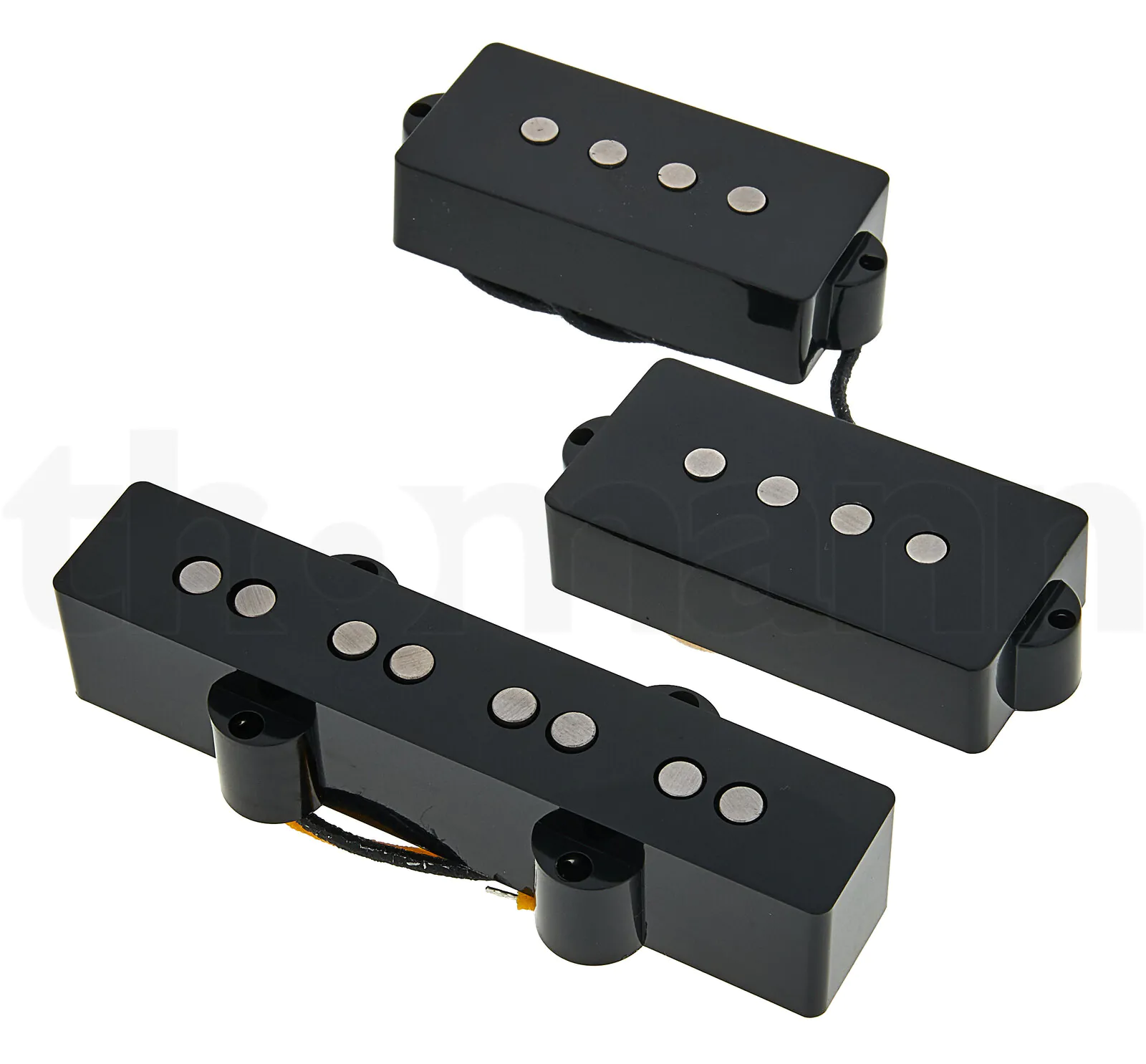 פיקאפ לבס Lollar PJ-Bass Set HW bridge 4S Black 2 פיקאפ לבס Lollar PJ-Bass Set HW bridge 4S Black – תמונה 2
