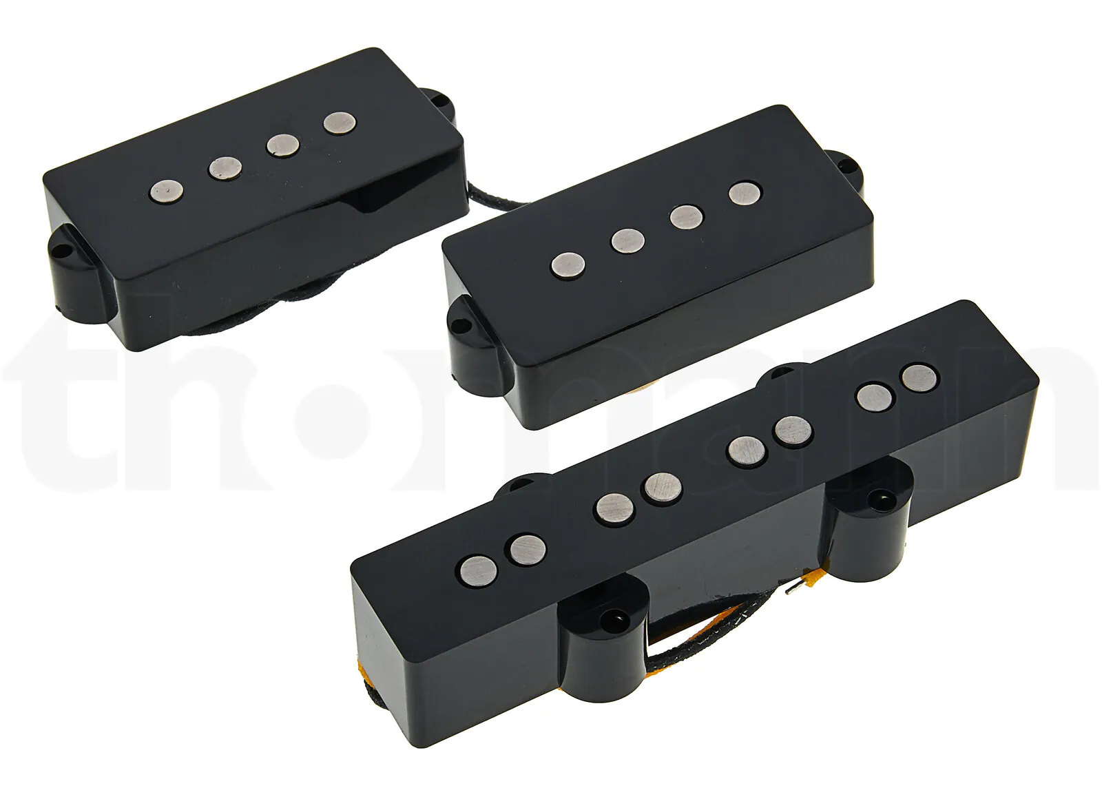 פיקאפ לבס Lollar PJ-Bass Set HW bridge 4S Black 4 פיקאפ לבס Lollar PJ-Bass Set HW bridge 4S Black – תמונה 4