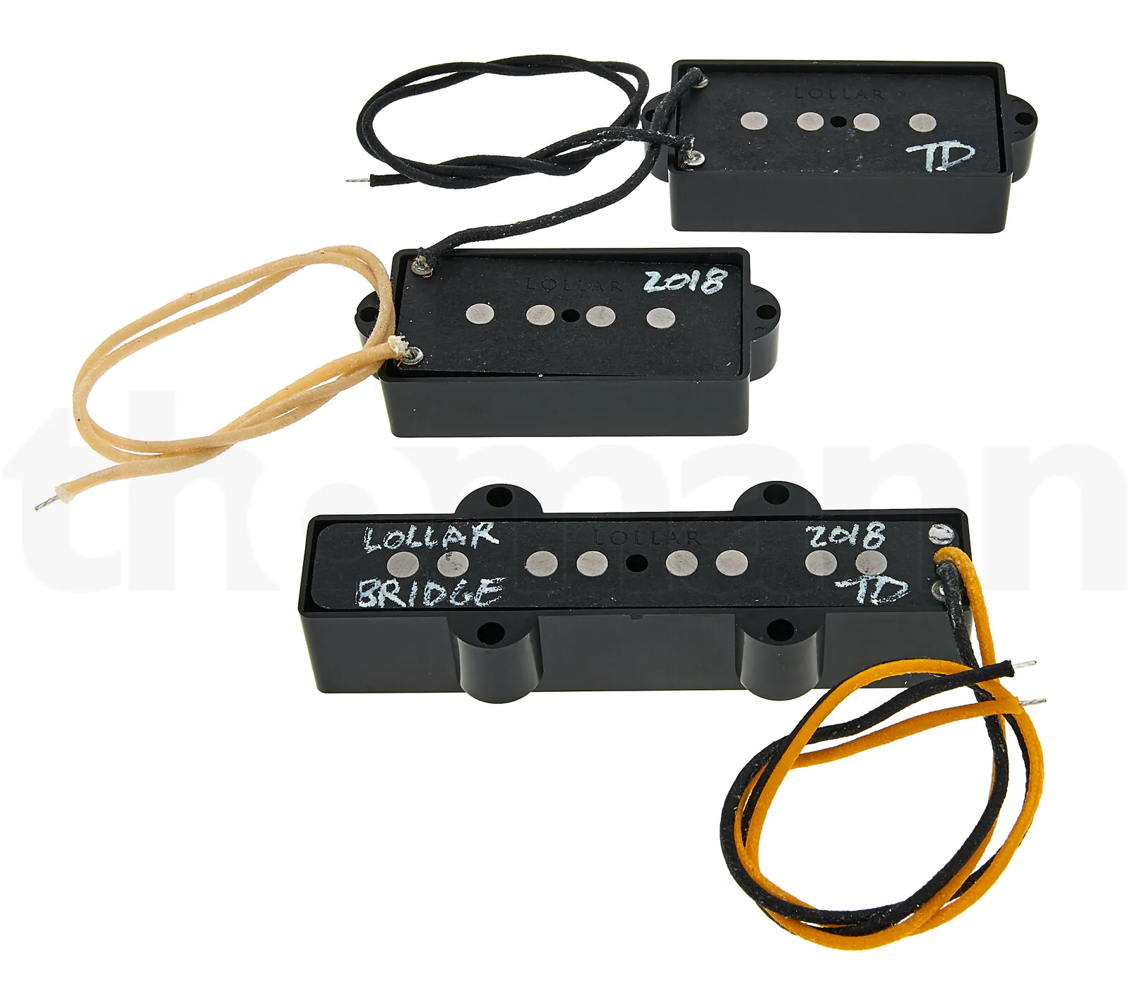 פיקאפ לבס Lollar PJ-Bass Set HW bridge 4S Black 5 פיקאפ לבס Lollar PJ-Bass Set HW bridge 4S Black – תמונה 5