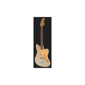 גיטרה חשמלית Squier J Mascis Jazzmaster – Vintage White, פיקאפים SS