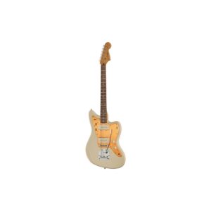 גיטרה חשמלית Squier J Mascis Jazzmaster – Vintage White, פיקאפים SS