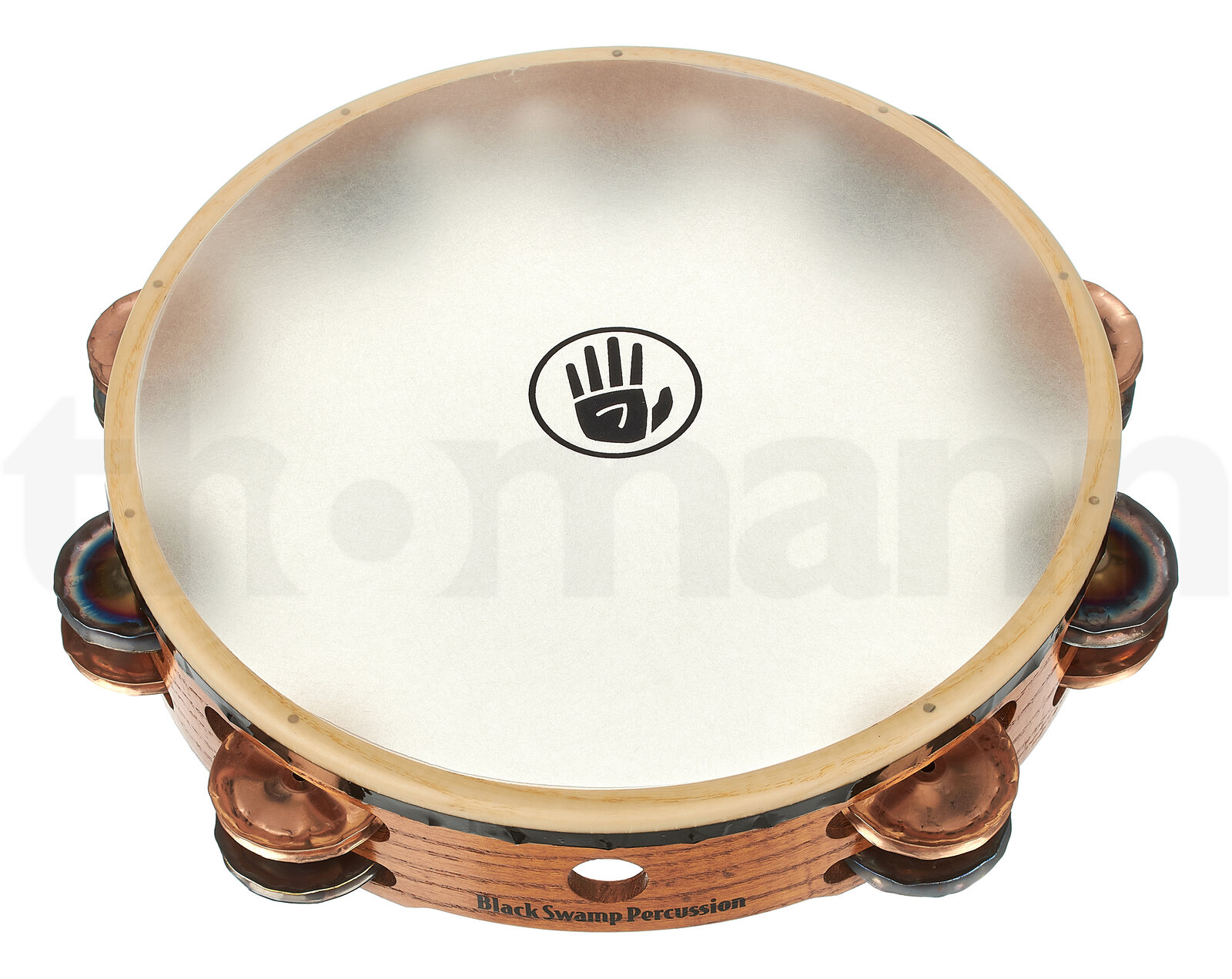כלי הקשה Black Swamp Percussion TC1S Tambourine 2 כלי הקשה Black Swamp Percussion TC1S Tambourine – תמונה 2
