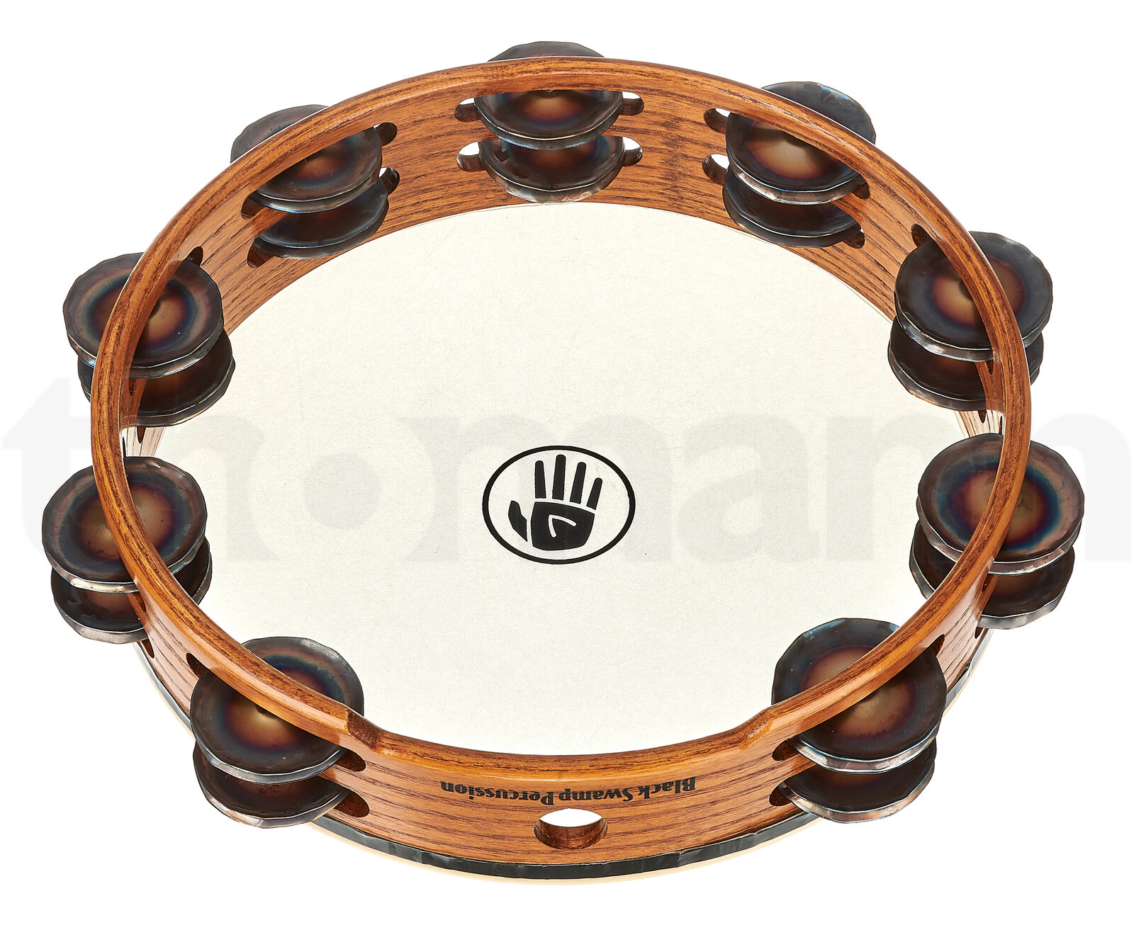 כלי הקשה Black Swamp Percussion TD1S Tambourine 4 כלי הקשה Black Swamp Percussion TD1S Tambourine – תמונה 4