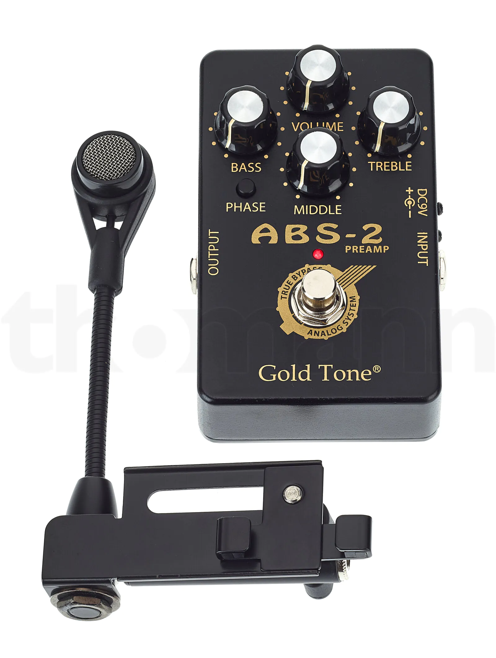 מיקרופון מגע לבנג׳ו Gold Tone ABS Banjo-Resonator Mic 3 מיקרופון מגע לבנג׳ו Gold Tone ABS Banjo-Resonator Mic – תמונה 3