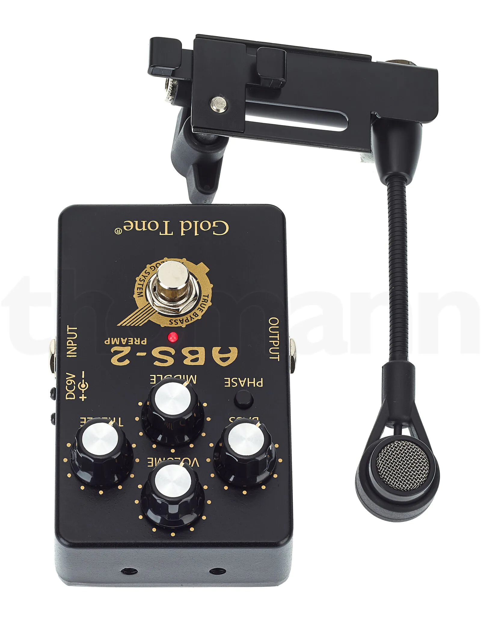 מיקרופון מגע לבנג׳ו Gold Tone ABS Banjo-Resonator Mic 5 מיקרופון מגע לבנג׳ו Gold Tone ABS Banjo-Resonator Mic – תמונה 5