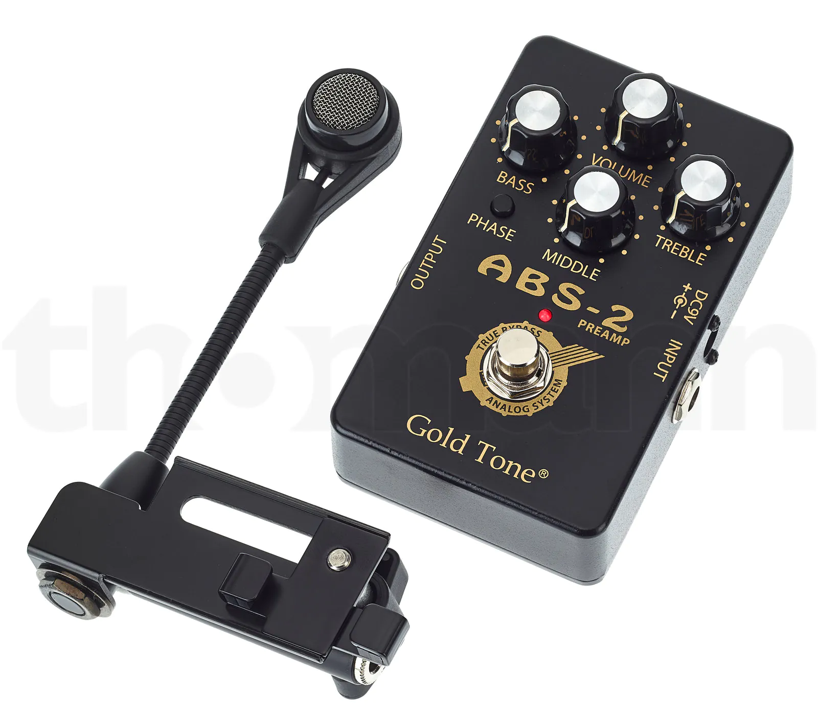 מיקרופון מגע לבנג׳ו Gold Tone ABS Banjo-Resonator Mic 2 מיקרופון מגע לבנג׳ו Gold Tone ABS Banjo-Resonator Mic – תמונה 2