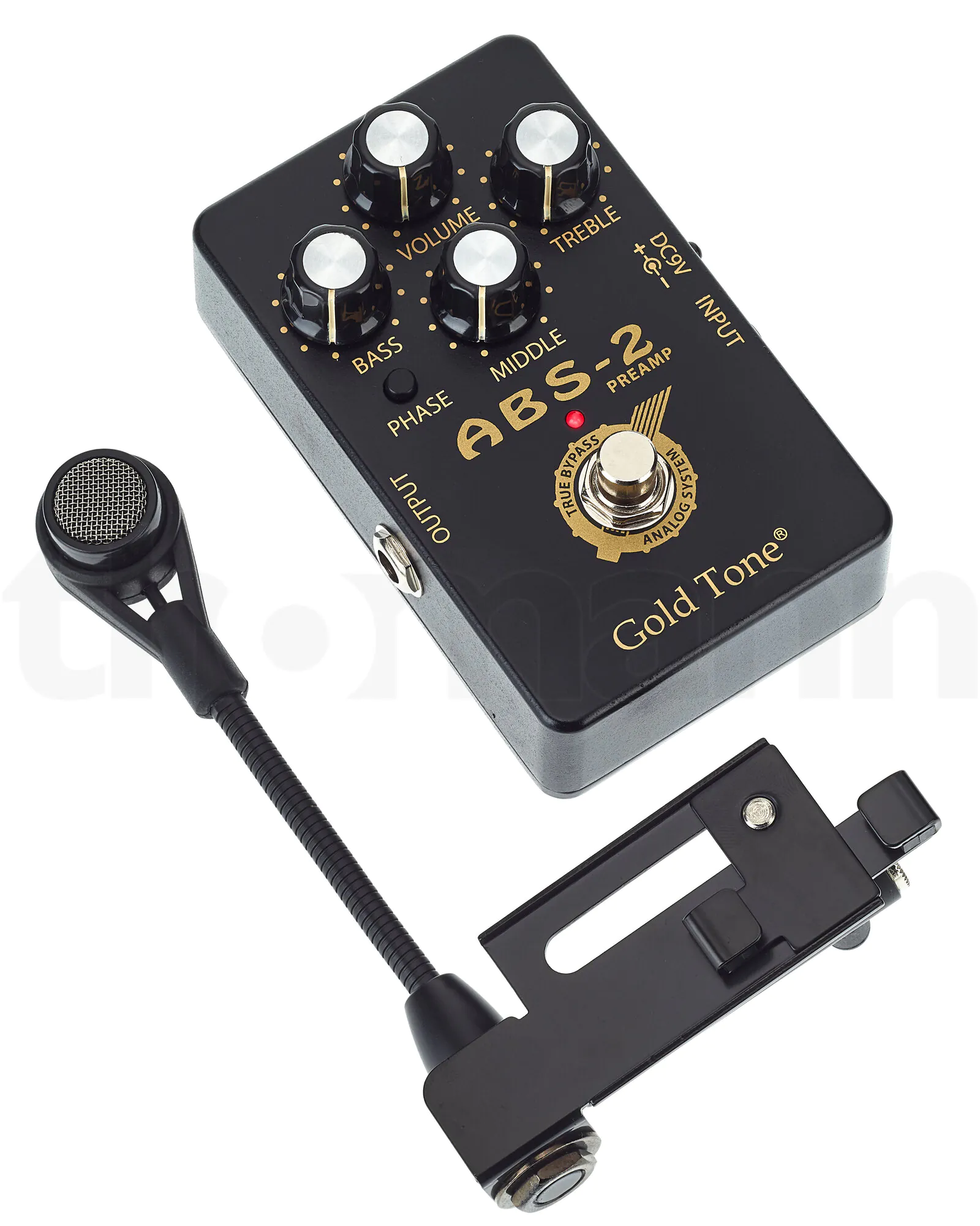 מיקרופון מגע לבנג׳ו Gold Tone ABS Banjo-Resonator Mic 4 מיקרופון מגע לבנג׳ו Gold Tone ABS Banjo-Resonator Mic – תמונה 4