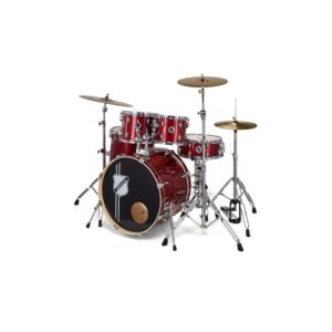ערכת תופים Millenium MX420 Studio אדומה – ליבנה, תוף בס 20 אינץ׳