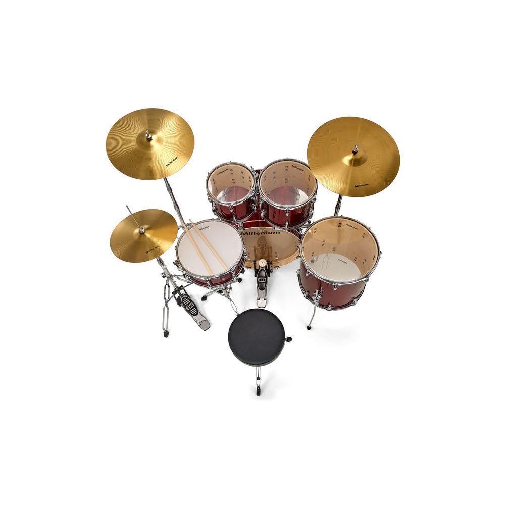 ערכת תופים Millenium MX420 Studio אדומה – ליבנה, תוף בס 20 אינץ׳ 5 ערכת תופים Millenium MX420 Studio אדומה – ליבנה, תוף בס 20 אינץ׳ 5
