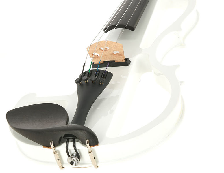 כינור חשמלי Harley Benton HBV 870WH 4/4 – לבן, יציאת אוזניות, ערכה מלאה 5 כינור חשמלי Harley Benton HBV 870WH 4/4 – לבן, יציאת אוזניות, ערכה מלאה 5