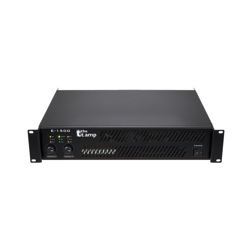 מגבר הספק the t.amp E-1500 – 2x1220W ב-4 אוהם, Class H, 2U 2 מגבר הספק the t.amp E-1500 – 2x1220W ב-4 אוהם, Class H, 2U 2