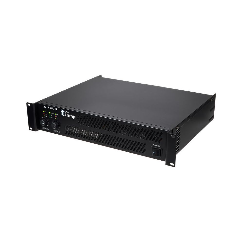 מגבר הספק the t.amp E-1500 – 2x1220W ב-4 אוהם, Class H, 2U 1 מגבר הספק the t.amp E-1500 – 2x1220W ב-4 אוהם, Class H, 2U 1