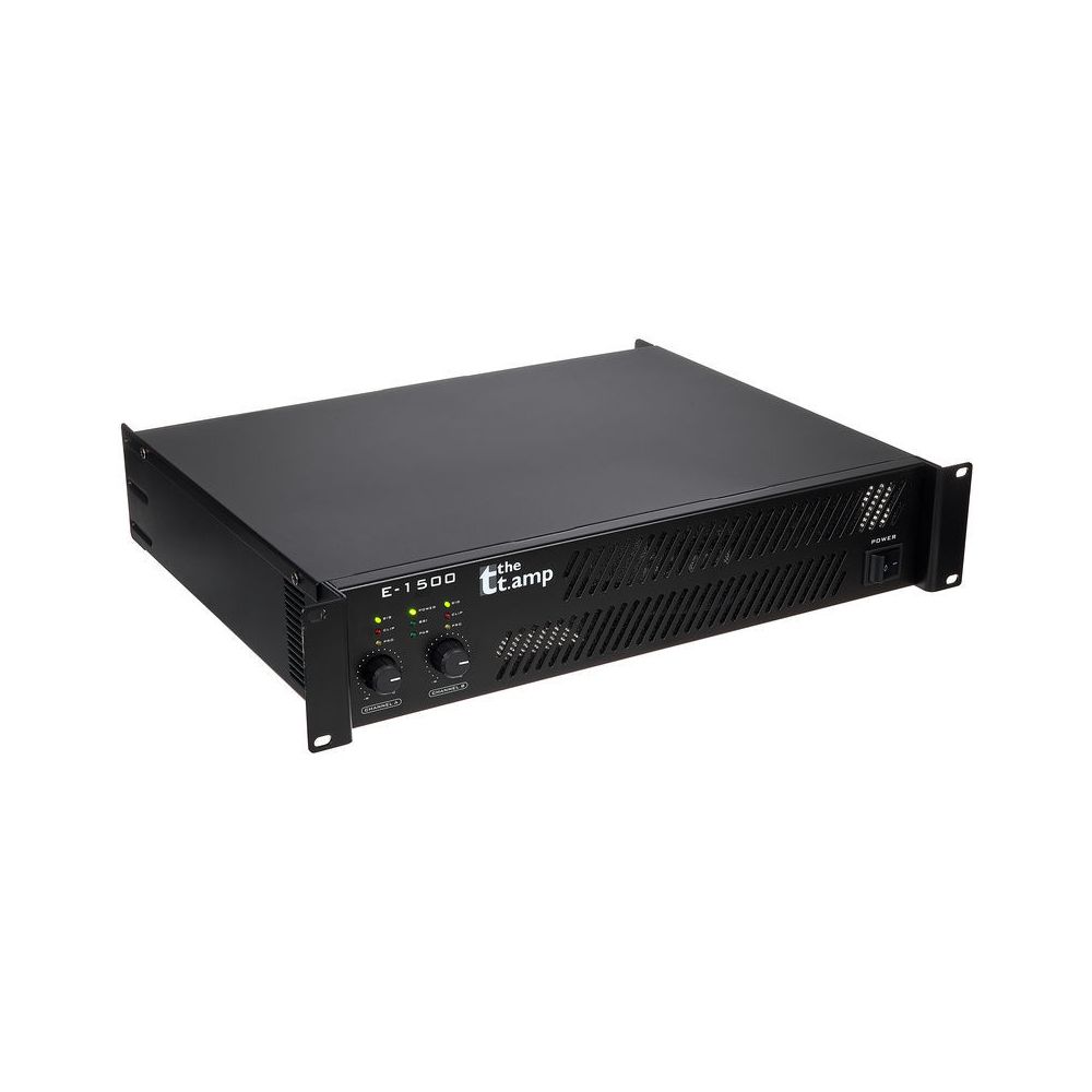 מגבר הספק the t.amp E-1500 – 2x1220W ב-4 אוהם, Class H, 2U 3 מגבר הספק the t.amp E-1500 – 2x1220W ב-4 אוהם, Class H, 2U 3
