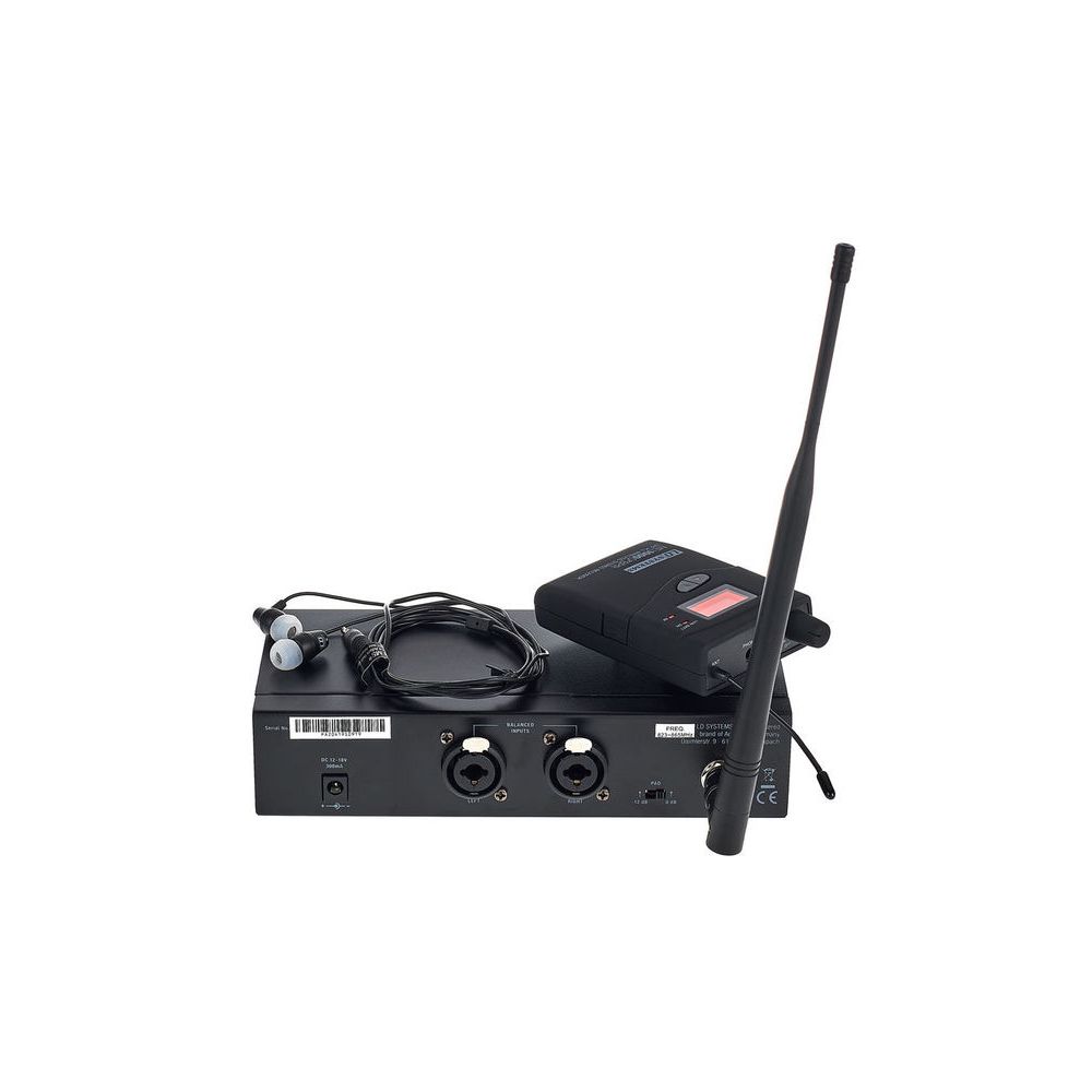 מערכת אין-איר LD Systems MEI 1000 G2 – סטריאו, לימיטר, אוזניות כלולות 4 מערכת אין-איר LD Systems MEI 1000 G2 – סטריאו, לימיטר, אוזניות כלולות 4