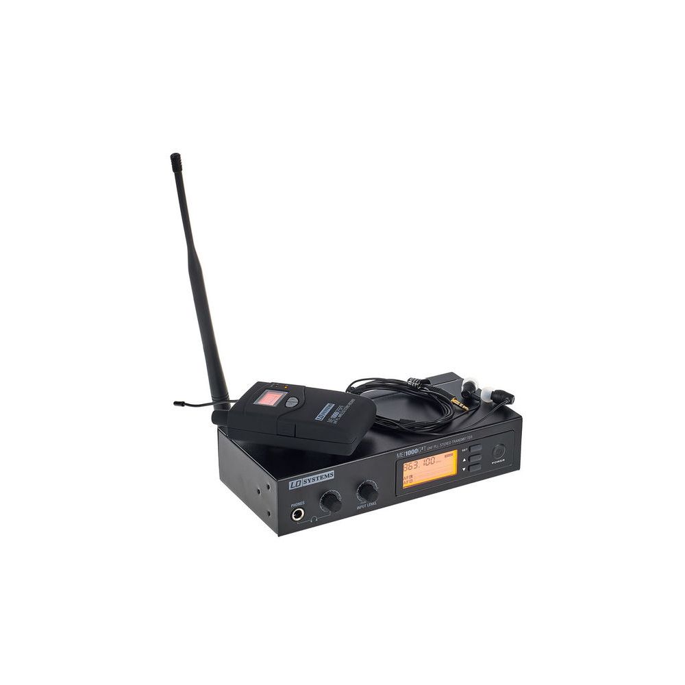 מערכת אין-איר LD Systems MEI 1000 G2 – סטריאו, לימיטר, אוזניות כלולות 3 מערכת אין-איר LD Systems MEI 1000 G2 – סטריאו, לימיטר, אוזניות כלולות 3