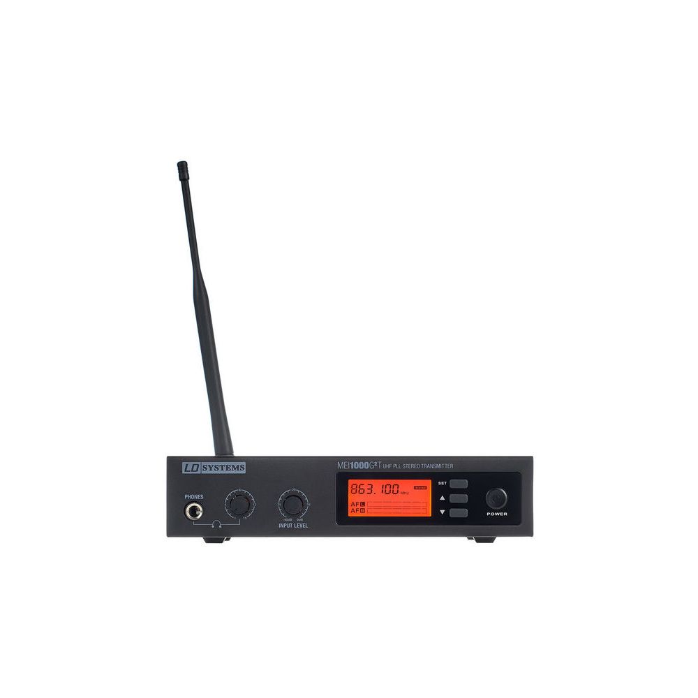 מערכת אין-איר LD Systems MEI 1000 G2 – סטריאו, לימיטר, אוזניות כלולות 5 מערכת אין-איר LD Systems MEI 1000 G2 – סטריאו, לימיטר, אוזניות כלולות 5