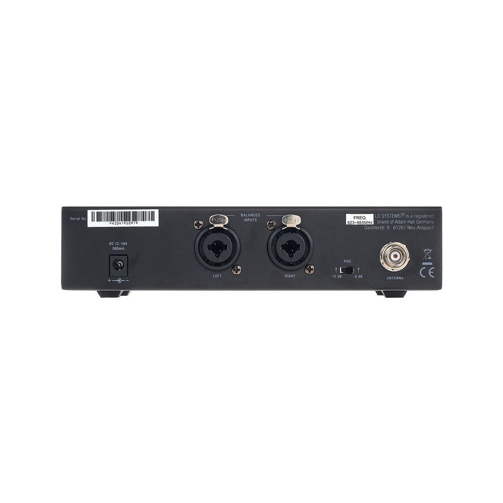 מערכת אין-איר LD Systems MEI 1000 G2 – סטריאו, לימיטר, אוזניות כלולות 6 מערכת אין-איר LD Systems MEI 1000 G2 – סטריאו, לימיטר, אוזניות כלולות 6