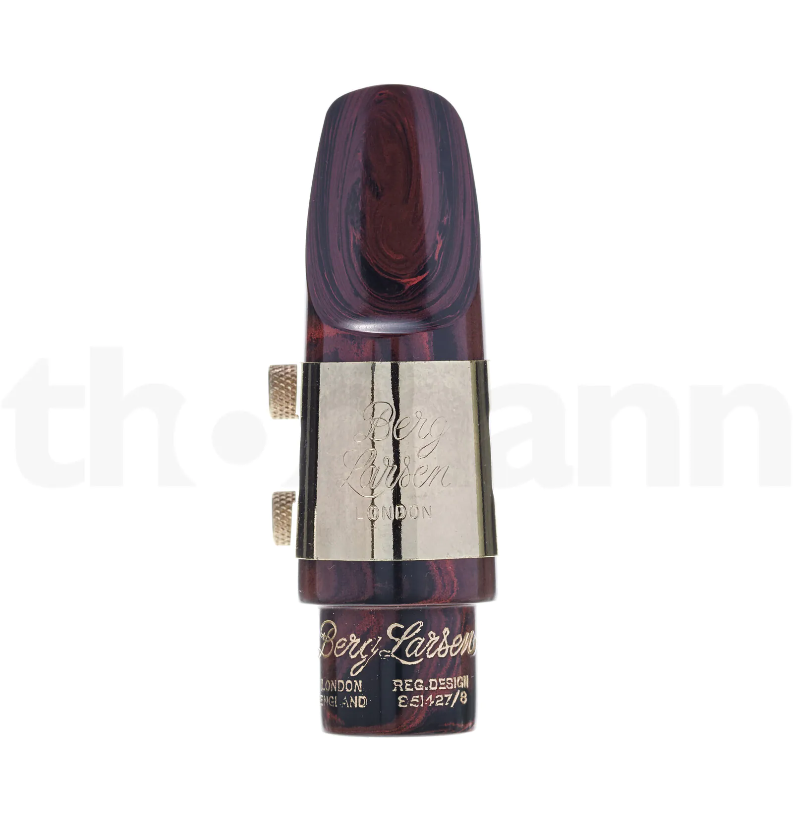 פיה Berg Larsen Alto Sax Grained Ebonite 85 2 פיה Berg Larsen Alto Sax Grained Ebonite 85 – תמונה 2
