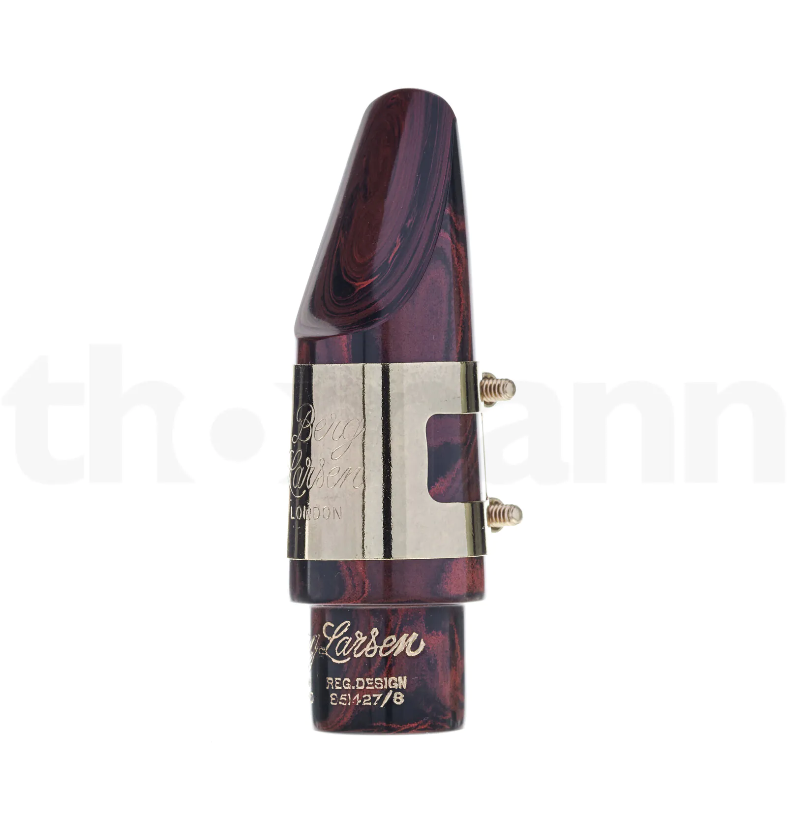 פיה Berg Larsen Alto Sax Grained Ebonite 85 3 פיה Berg Larsen Alto Sax Grained Ebonite 85 – תמונה 3