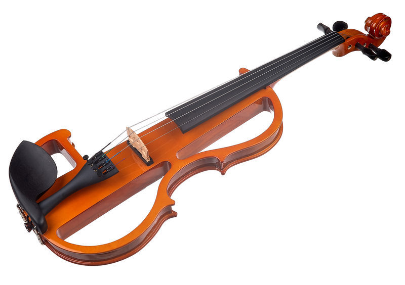 כינור חשמלי Harley Benton HBV 870AM 4/4 – ענבר, יציאת אוזניות, ערכה מלאה 3 כינור חשמלי Harley Benton HBV 870AM 4/4 – ענבר, יציאת אוזניות, ערכה מלאה 3