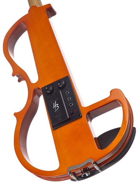 כינור חשמלי Harley Benton HBV 870AM 4/4 – ענבר, יציאת אוזניות, ערכה מלאה 6 כינור חשמלי Harley Benton HBV 870AM 4/4 – ענבר, יציאת אוזניות, ערכה מלאה 6
