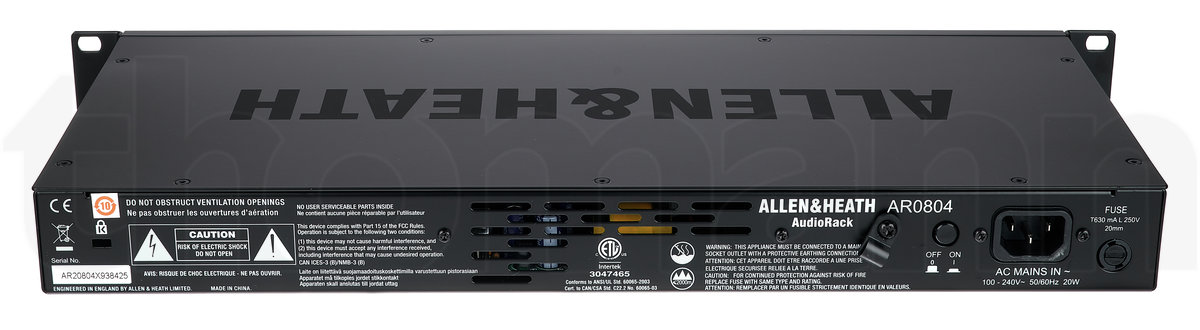 קופסת במה Allen & Heath AR84 – 8 כניסות, 4 יציאות ו-dSNAKE 4 Allen & Heath AR84 – תמונת מוצר 4