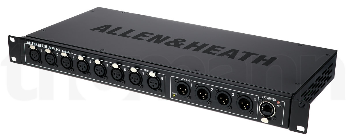 קופסת במה Allen & Heath AR84 – 8 כניסות, 4 יציאות ו-dSNAKE 1 Allen & Heath AR84 – קופסת במה דיגיטלית