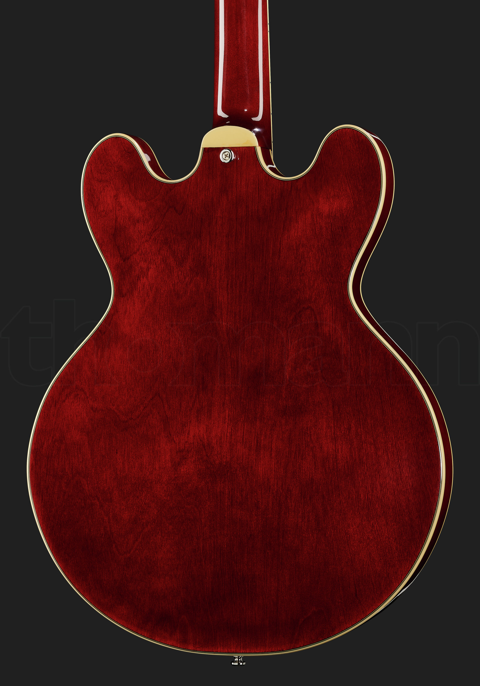 גיטרה חשמלית Stanford CR Thinline 35 Cherry 4 15426666.jpg