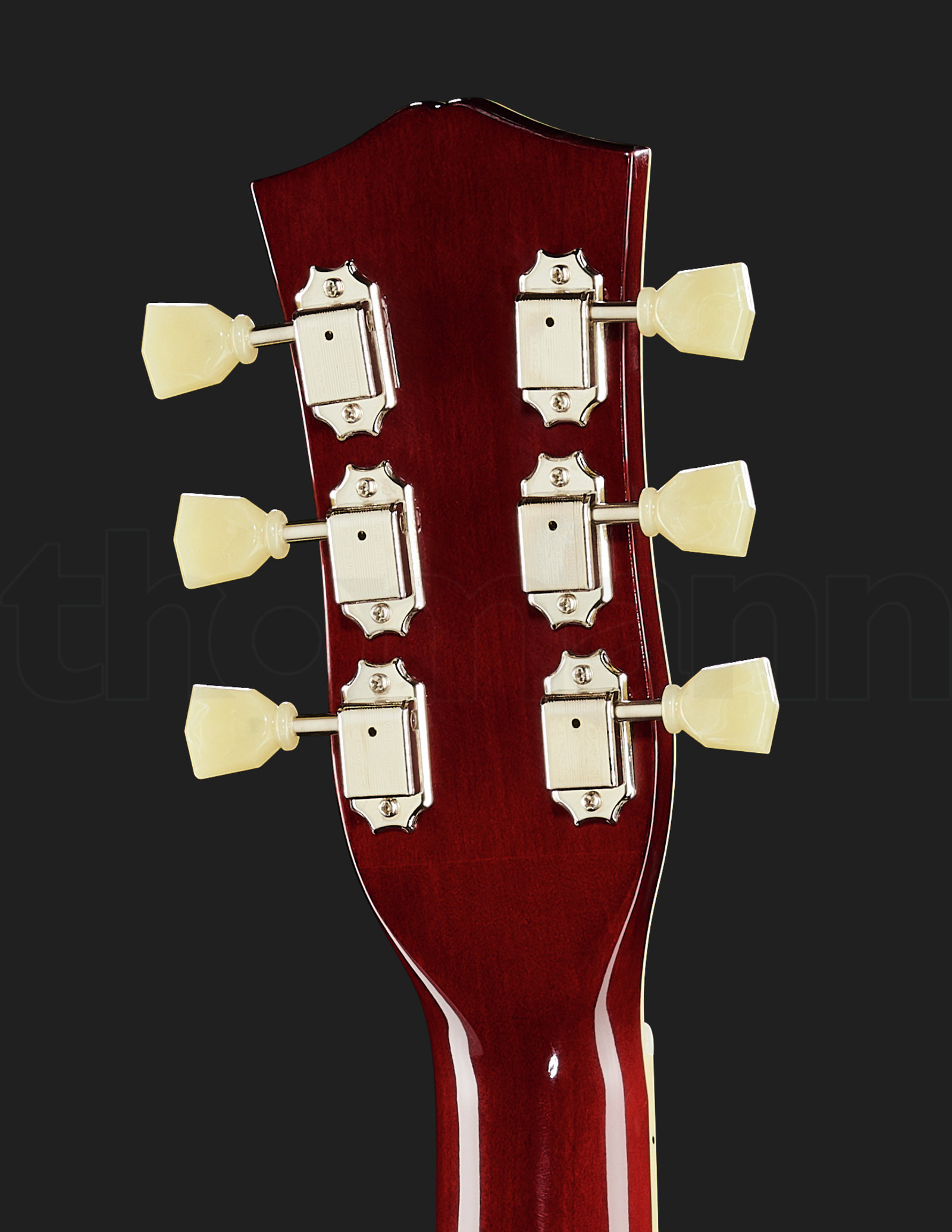 גיטרה חשמלית Stanford CR Thinline 35 Cherry 6 15426671.jpg