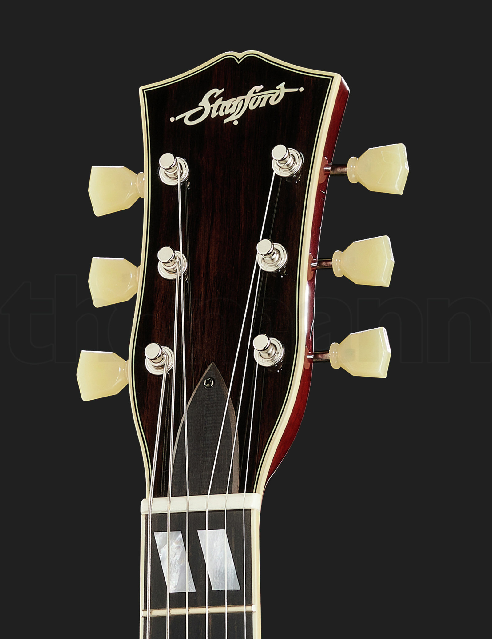 גיטרה חשמלית Stanford CR Thinline 35 Cherry 5 15426686.jpg