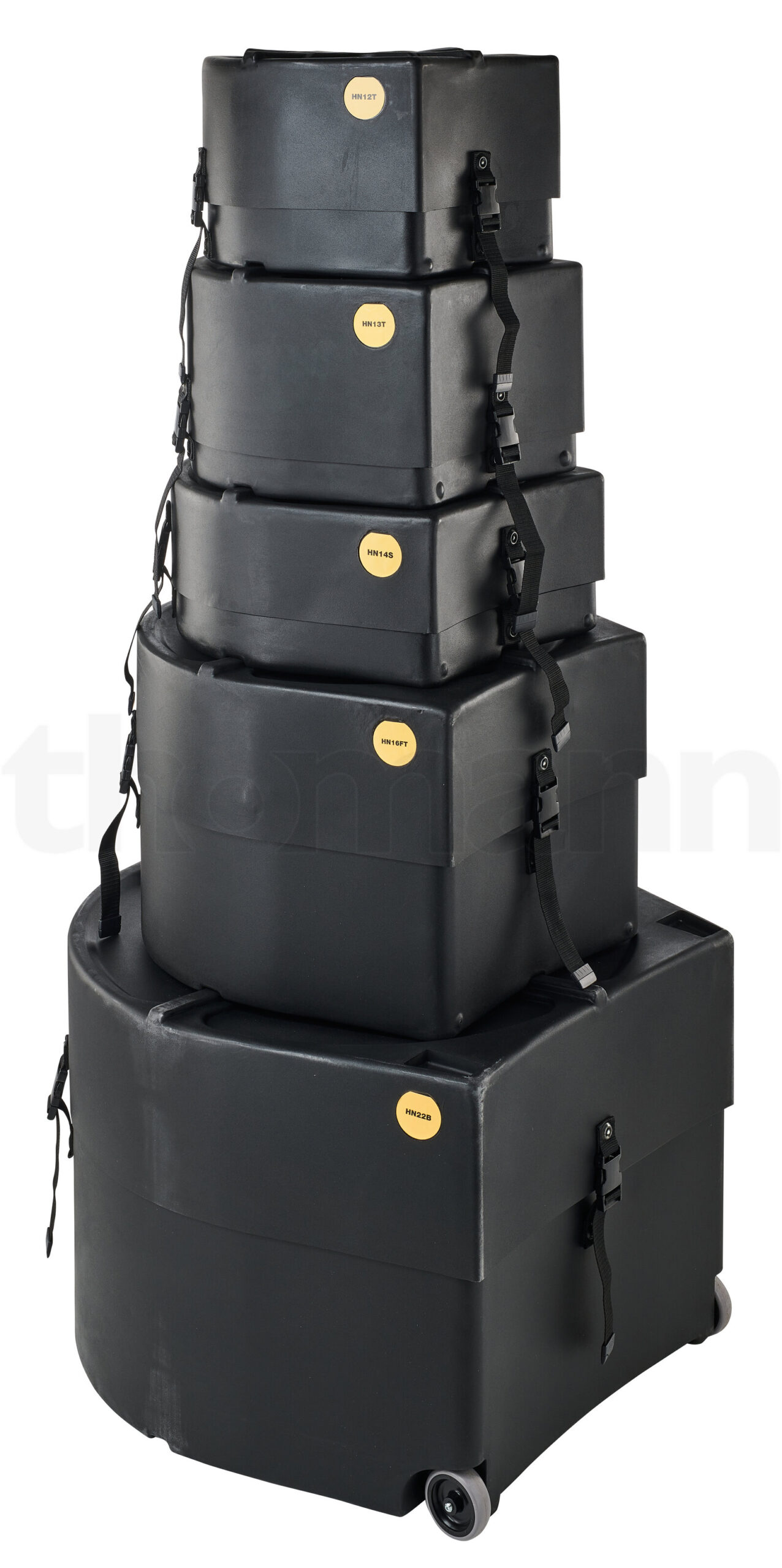 נרתיק Hardcase Drum Case Set HStandard 5 15463785.jpg