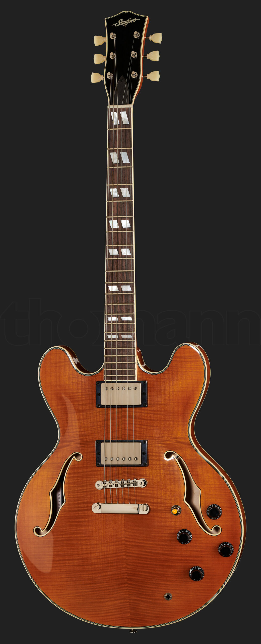 גיטרה חשמלית Stanford CR Thinline 35 VB 1 15516340.jpg