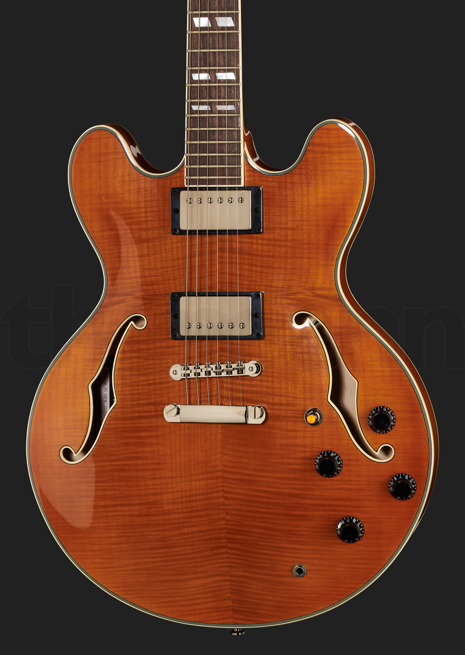גיטרה חשמלית Stanford CR Thinline 35 VB 3 15516385.jpg