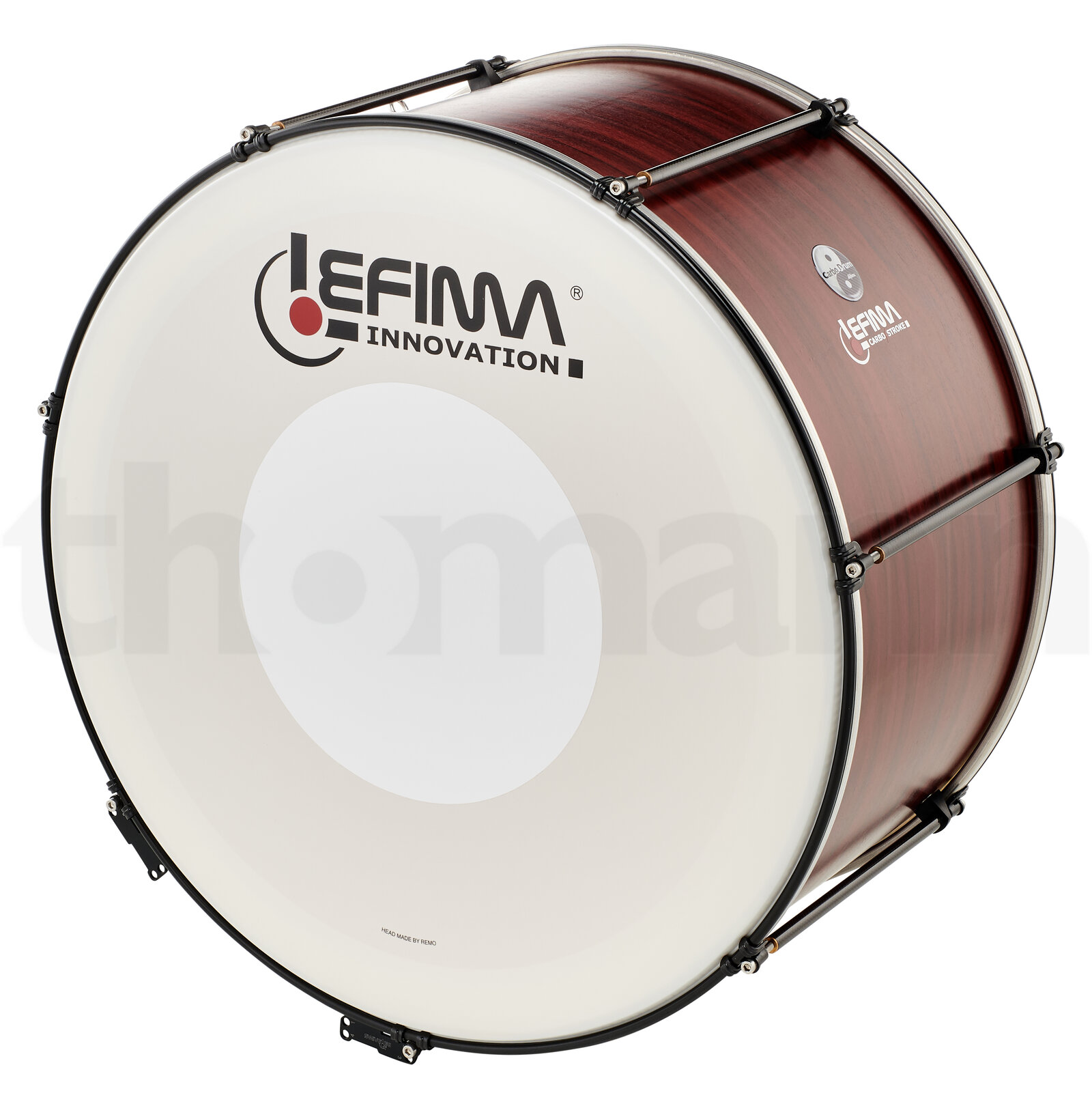 תוף מצעד Lefima BNS 2614 Walnut Bass Drum 1 16339113.jpg