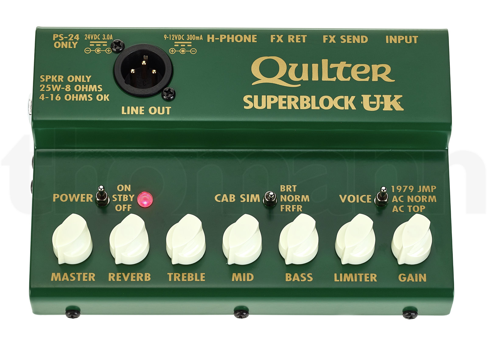 פדל אפקטים Quilter Superblock UK 3 פדל אפקטים Quilter Superblock UK – תמונה 3