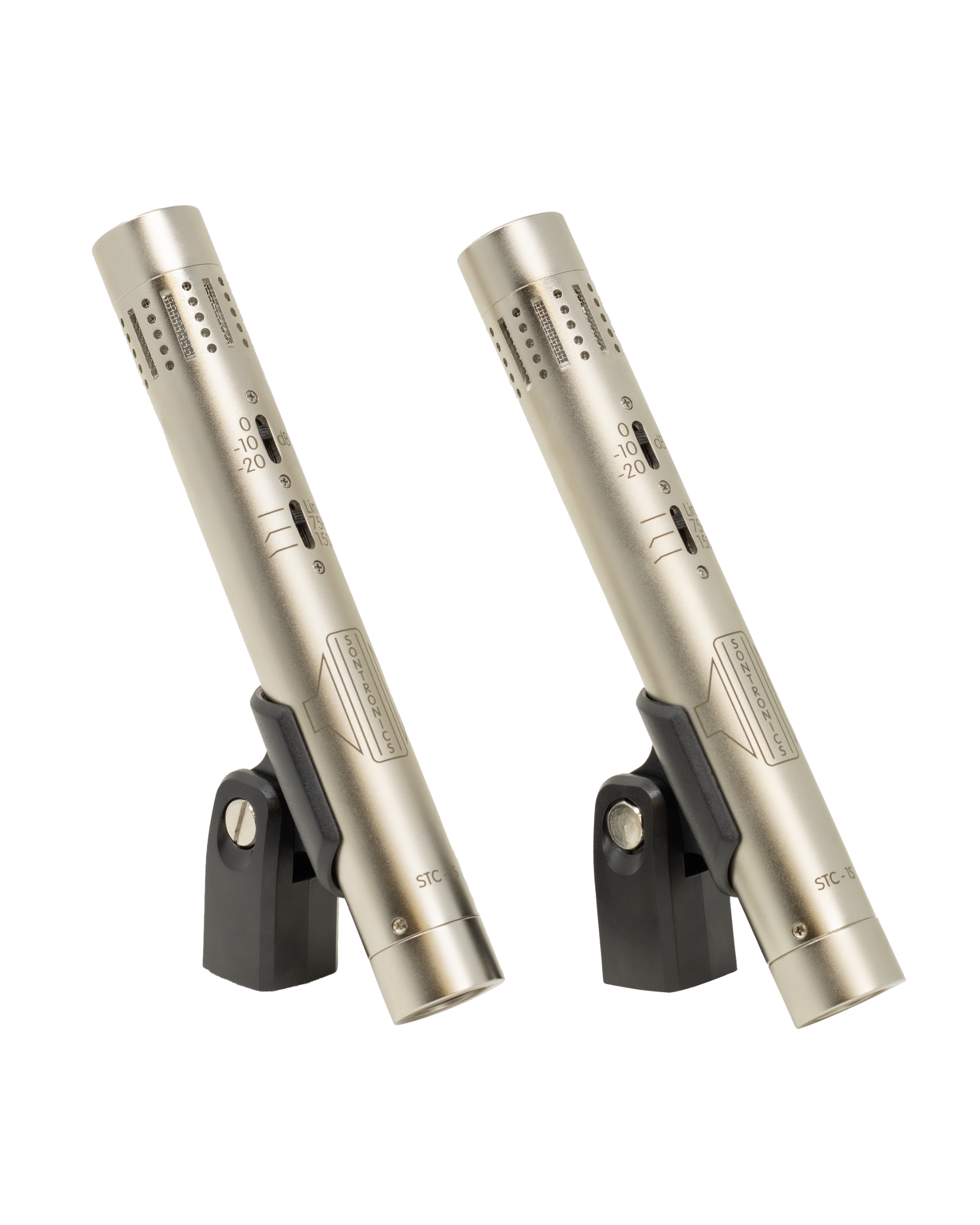 זוג מיקרופוני קונדנסר מותאמים לסטריאו Sontronics STC-1S SET כסוף – כולל בר סטריאו, קליפסים וקייס 3 זוג מיקרופונים לסטריאו Sontronics STC-1S SET כסוף – תמונה 3