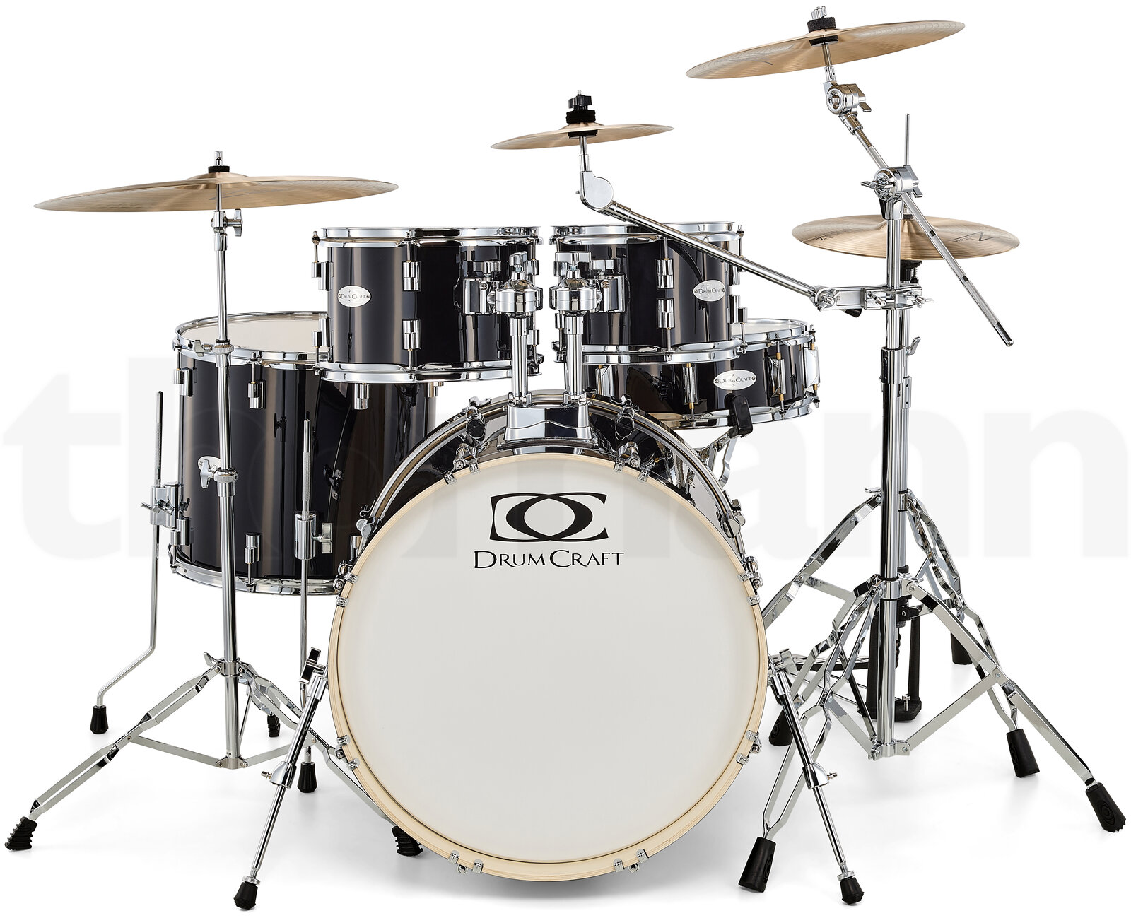 מערכת תופים DrumCraft Series 3 Standard Impulz Black 2 17011564 1.jpg
