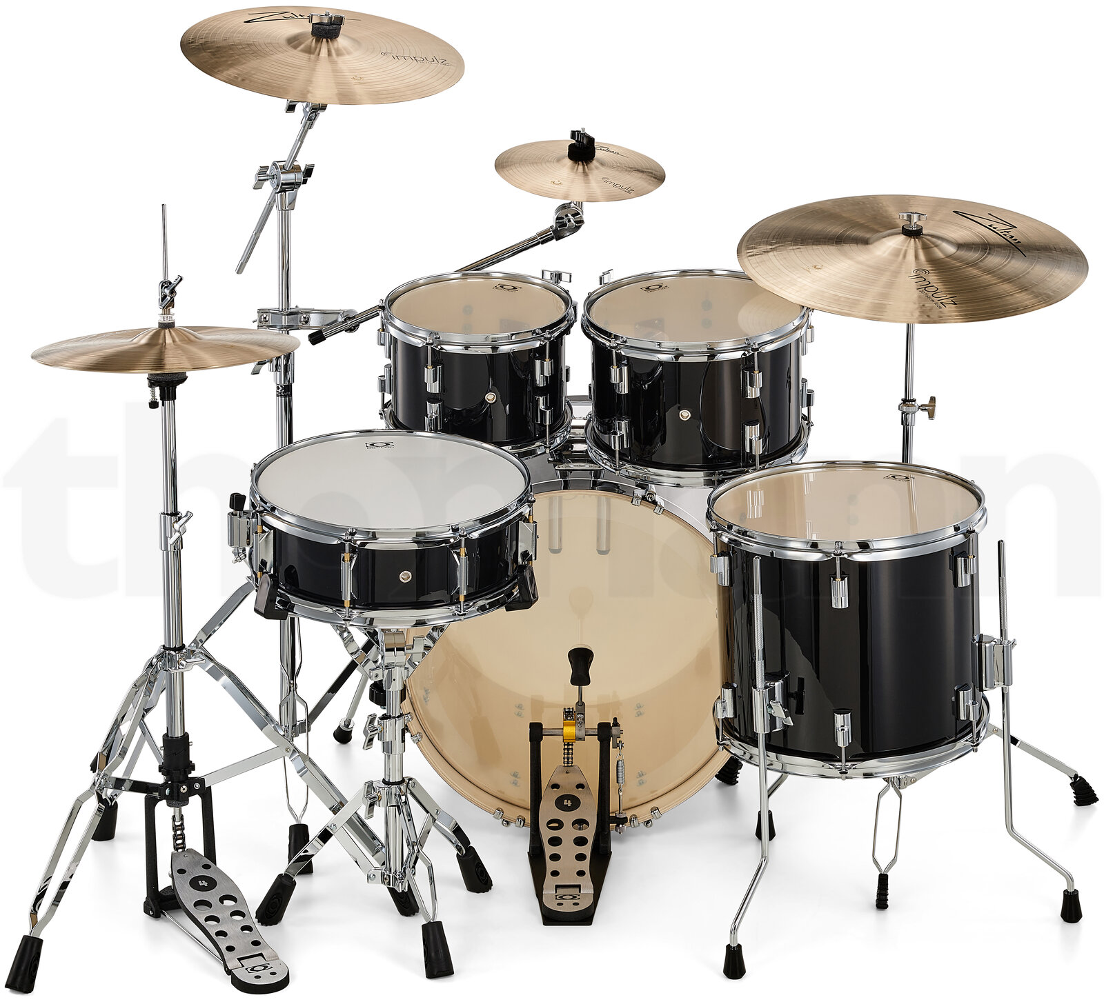 מצילה DrumCraft Series 3 Studio Impulz Black 4 17014174.jpg