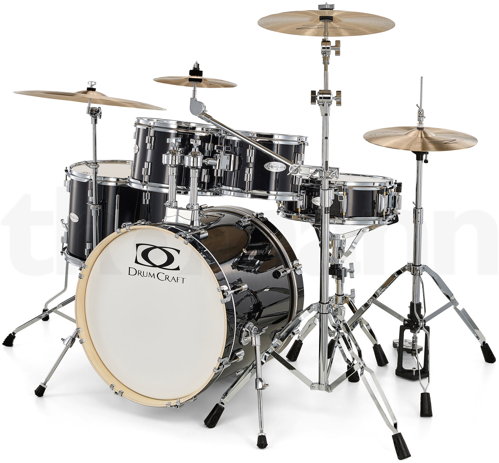 מצילה DrumCraft Series 3 Studio Impulz Black 1 17014180.jpg