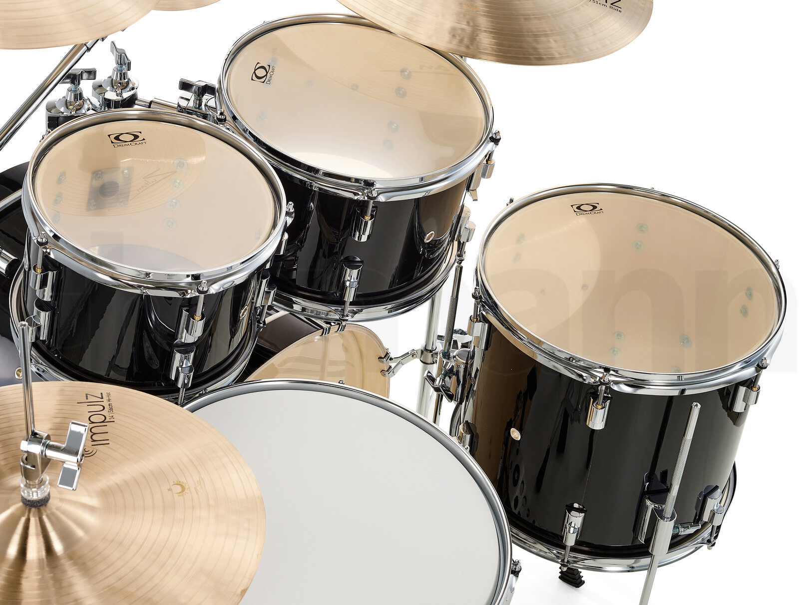 מצילה DrumCraft Series 3 Studio Impulz Black 6 17014194.jpg