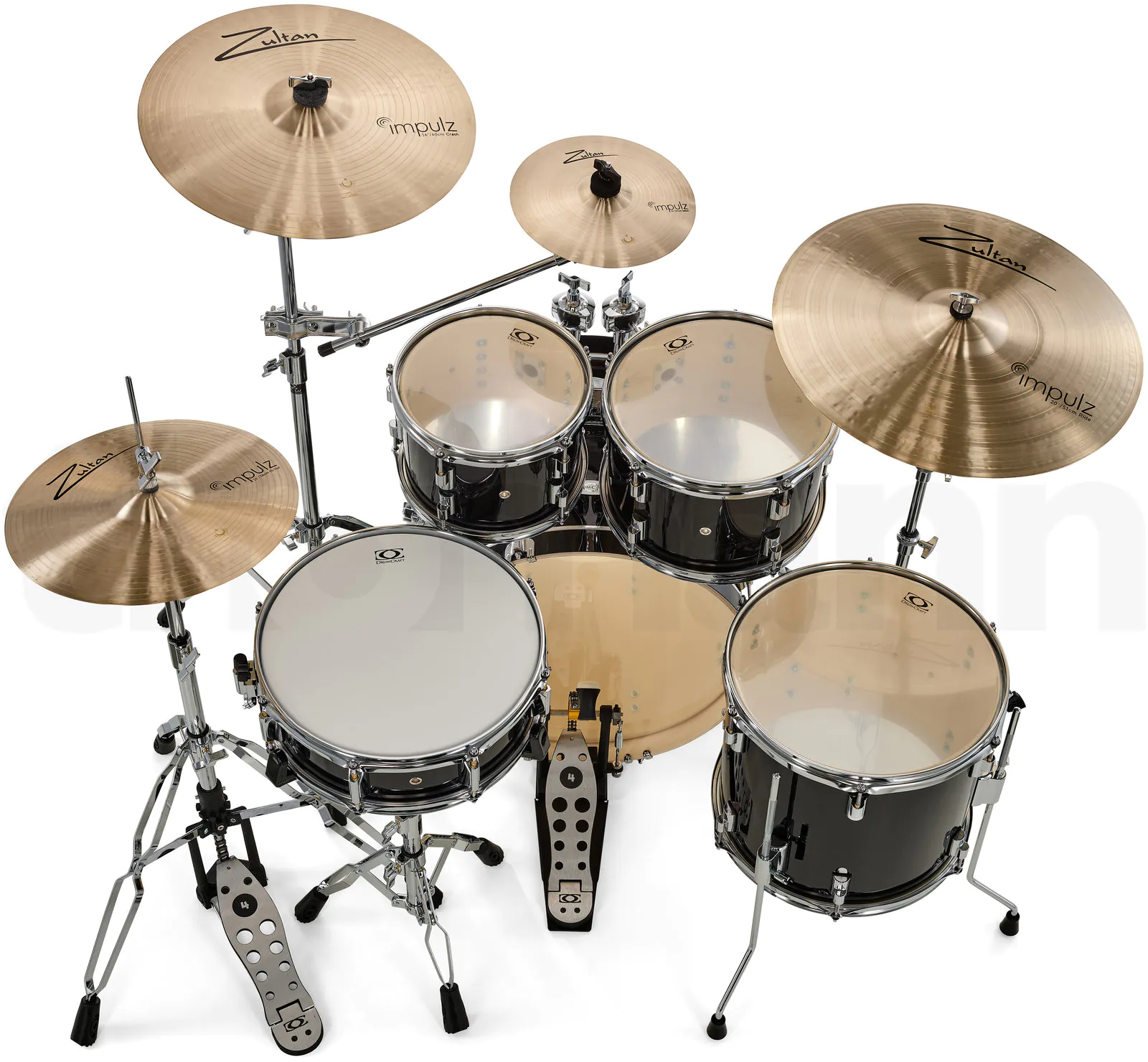 מערכת תופים DrumCraft Series 3 Studio Impulz Black 6 מערכת תופים DrumCraft Series 3 Studio Impulz Black – תמונה 6