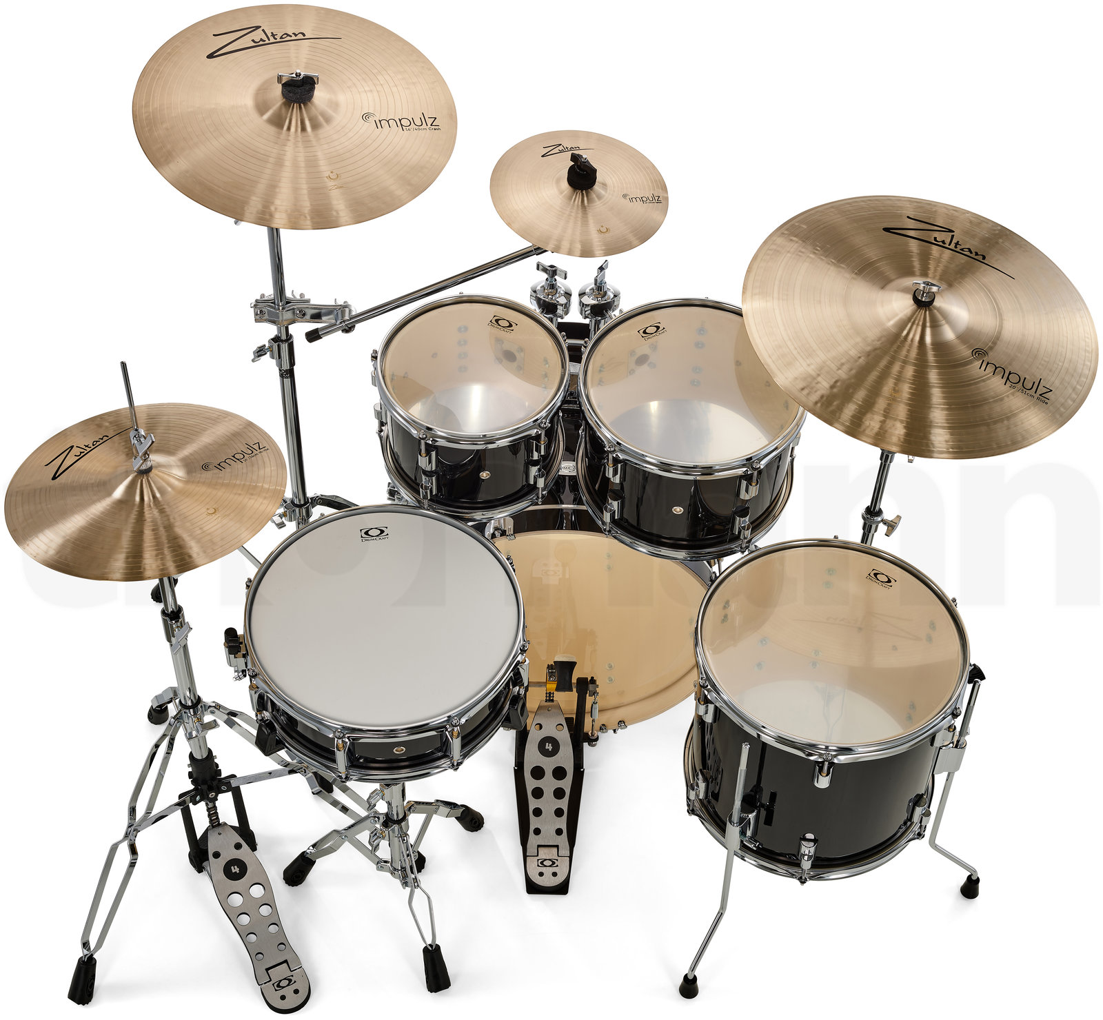 מצילה DrumCraft Series 3 Studio Impulz Black 5 17014209.jpg
