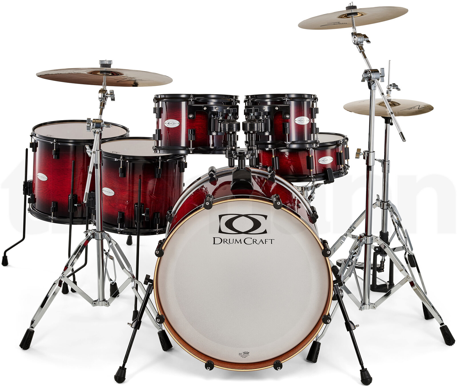 מערכת תופים DrumCraft Series 4 2up 2down Bundle CB 2 17110068.jpg