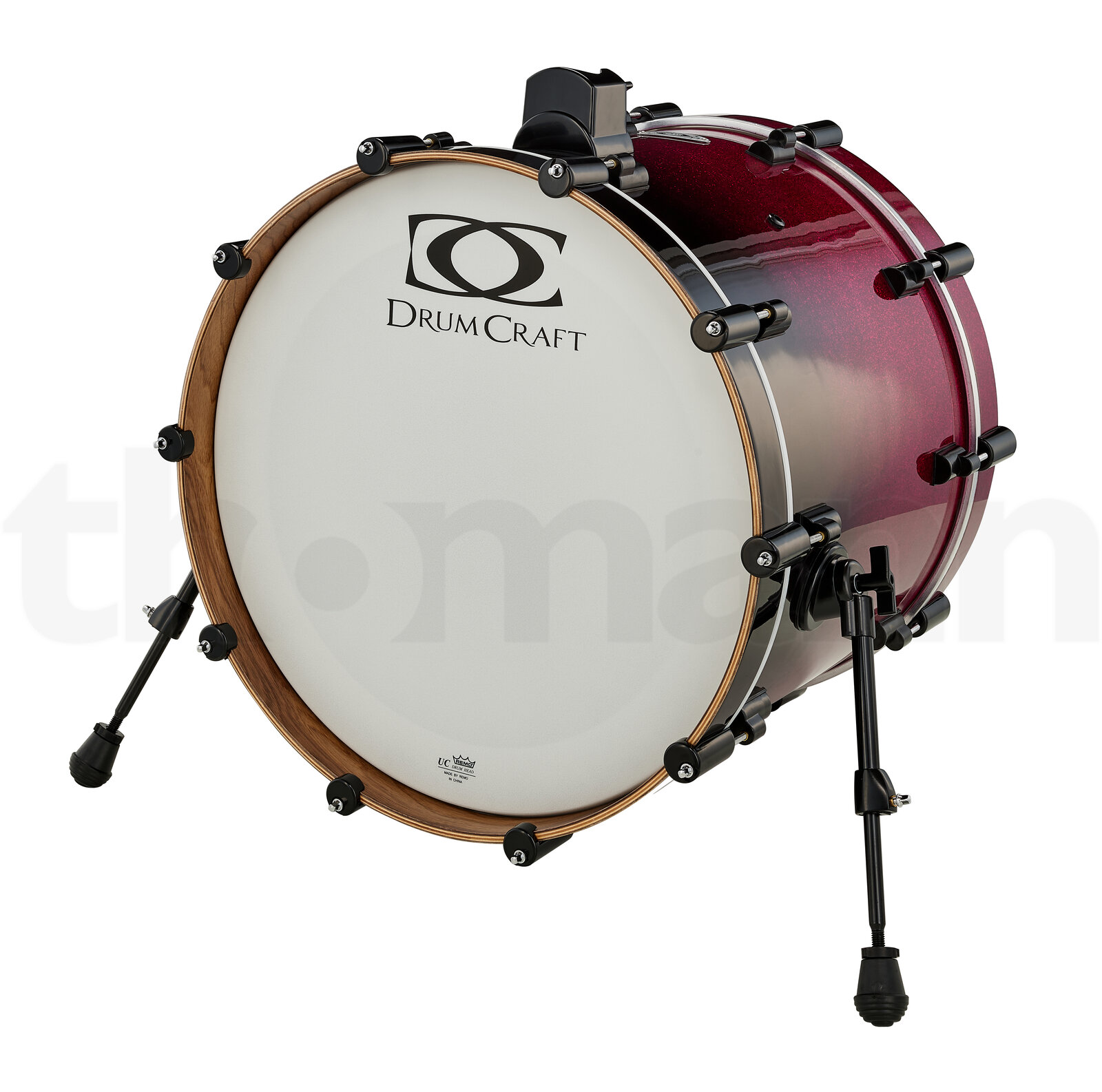 תוף DrumCraft Series 6 20"x16" BD BP-WM 2 תוף DrumCraft Series 6 20"x16" BD BP-WM – תמונה 2
