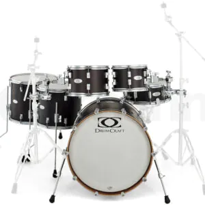 מערכת תופים DrumCraft Series 6 2up 2down Satin Black