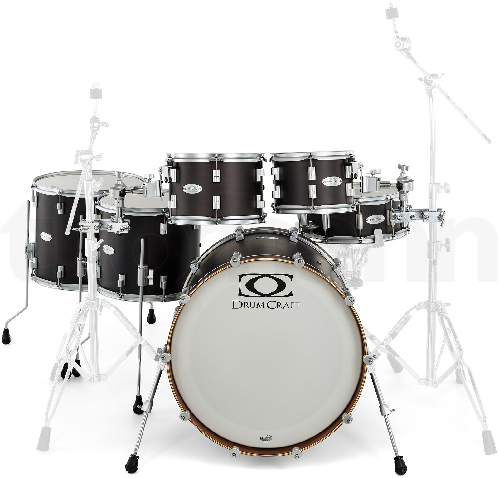 מערכת תופים DrumCraft Series 6 2up 2down Satin Black 2 17269438.jpg
