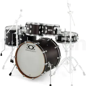 מערכת תופים DrumCraft Series 6 2up 2down Satin Black