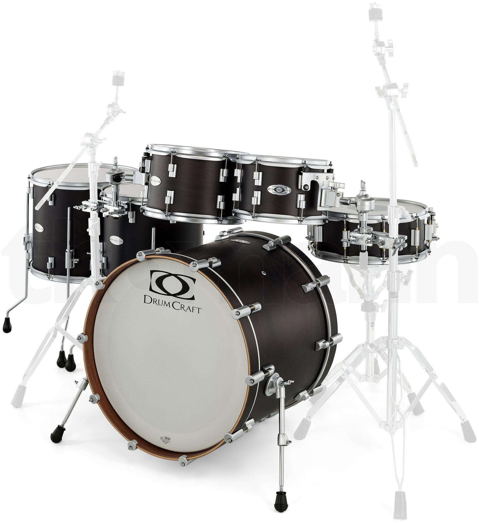 מערכת תופים DrumCraft Series 6 2up 2down Satin Black 1 17269439.jpg