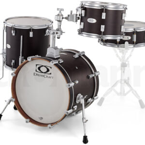 מערכת תופים DrumCraft Series 6 Jazz Set Satin Black