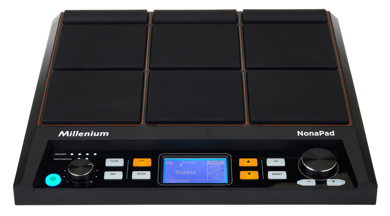 Millenium NonaPad + קייס Thon – פד פרקשן 9 משטחים עם ארגז נשיאה קשיח 3 Millenium NonaPad + קייס Thon – פד פרקשן 9 משטחים עם ארגז נשיאה קשיח